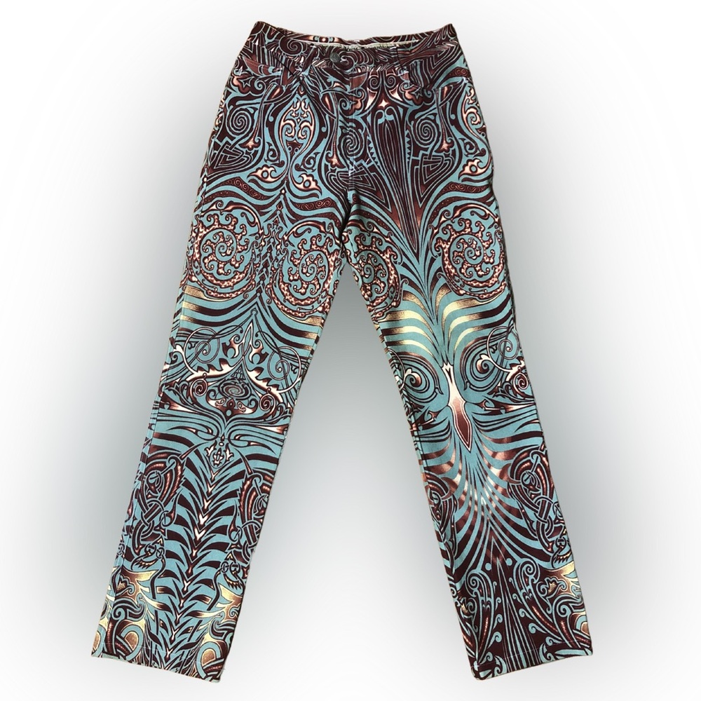Jean Paul Gaultier SS1996 Tattoo Print Jeans